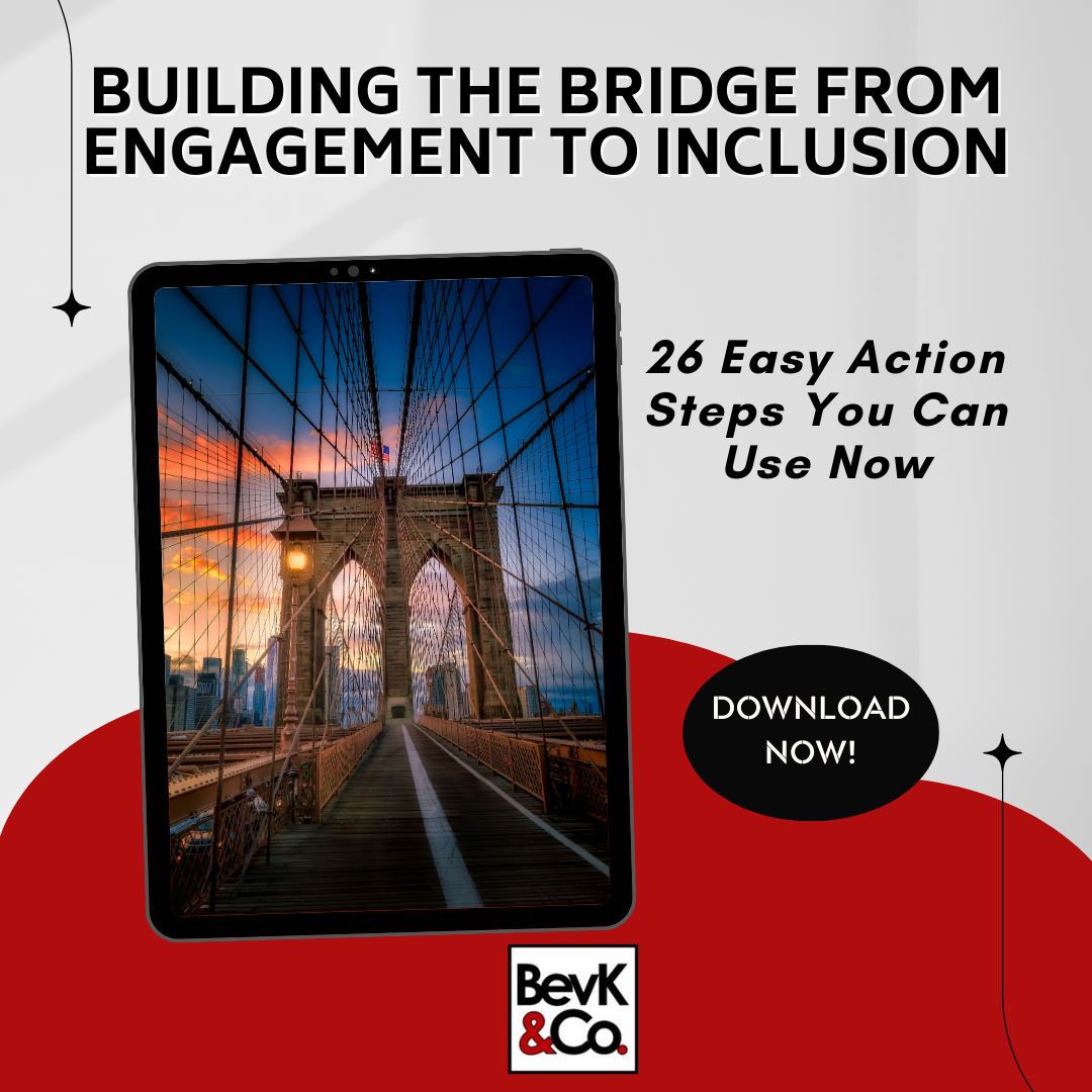 BKA Graphic = building the bridge from engagement to inclusion